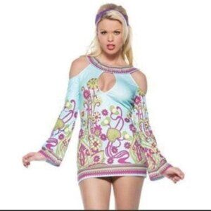 Women’s Leg avenue 60's Costume, size med/ large